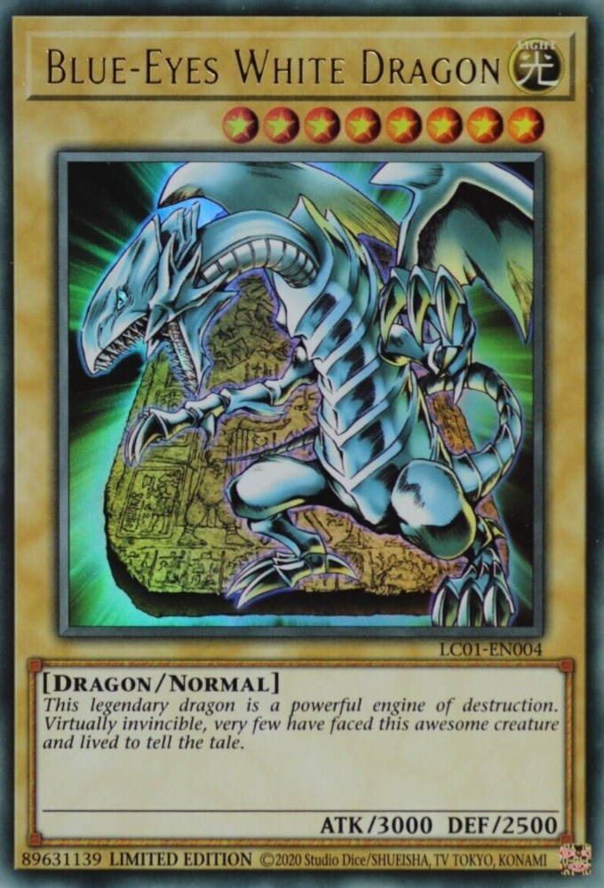 Blue-Eyes White Dragon (25th Anniversary) [LC01-EN004] Ultra Rare | Good Games Morley