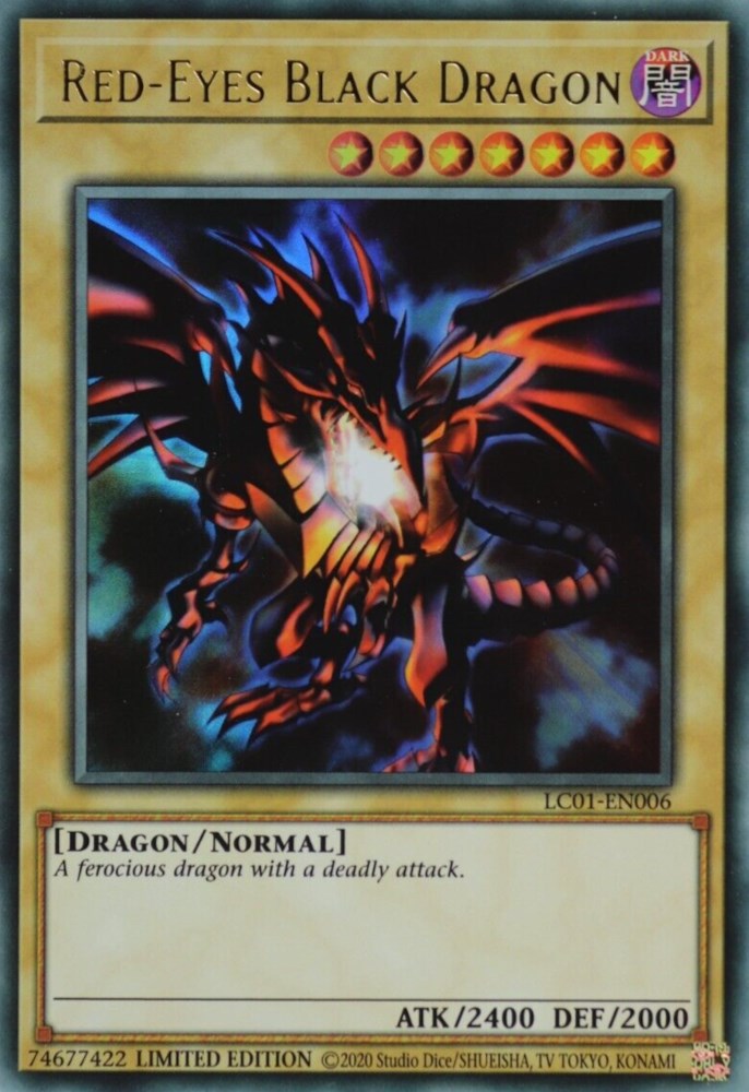 Red-Eyes Black Dragon (25th Anniversary) [LC01-EN006] Ultra Rare | Good Games Morley
