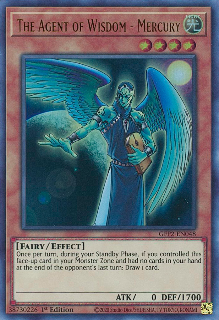 The Agent of Wisdom - Mercury [GFP2-EN048] Ultra Rare | Good Games Morley