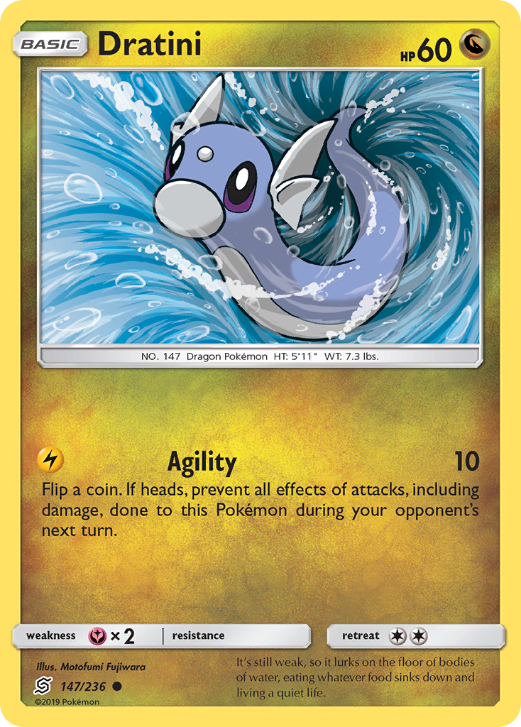 Dratini (147/236) [Sun & Moon: Unified Minds] | Good Games Morley