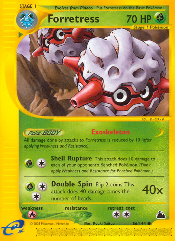 Forretress (56/144) [Skyridge] | Good Games Morley