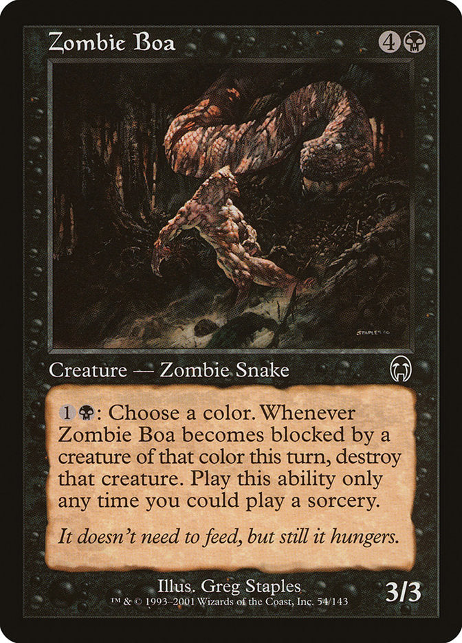 Zombie Boa [Apocalypse] | Good Games Morley