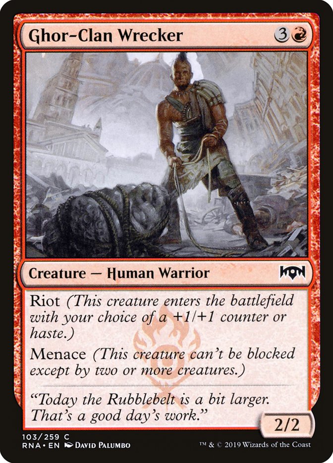 Ghor-Clan Wrecker [Ravnica Allegiance] | Good Games Morley
