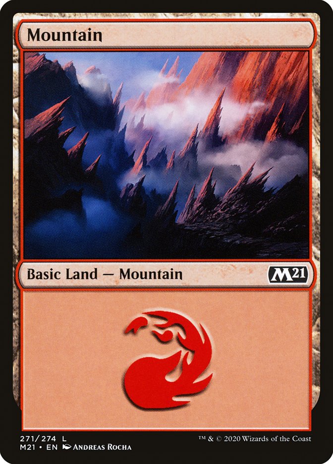 Mountain (271) [Core Set 2021] | Good Games Morley