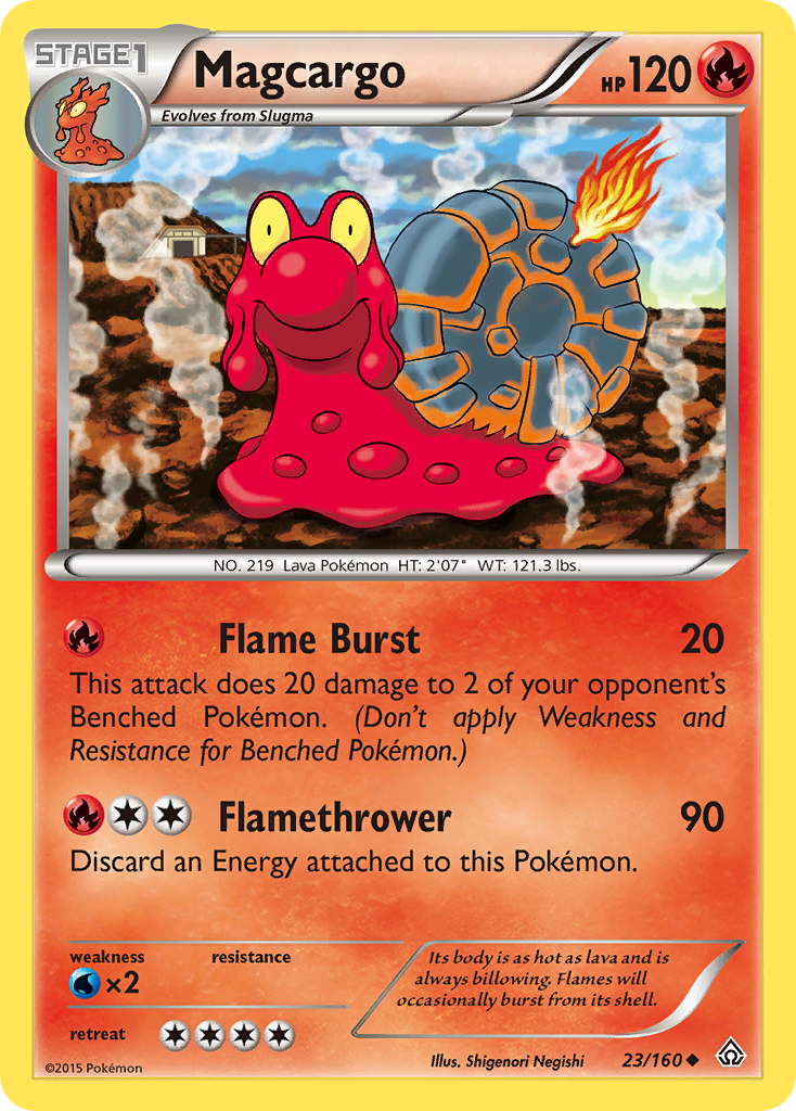 Magcargo (23/160) [XY: Primal Clash] | Good Games Morley