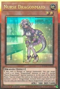 Nurse Dragonmaid [MAGO-EN020] Gold Rare | Good Games Morley