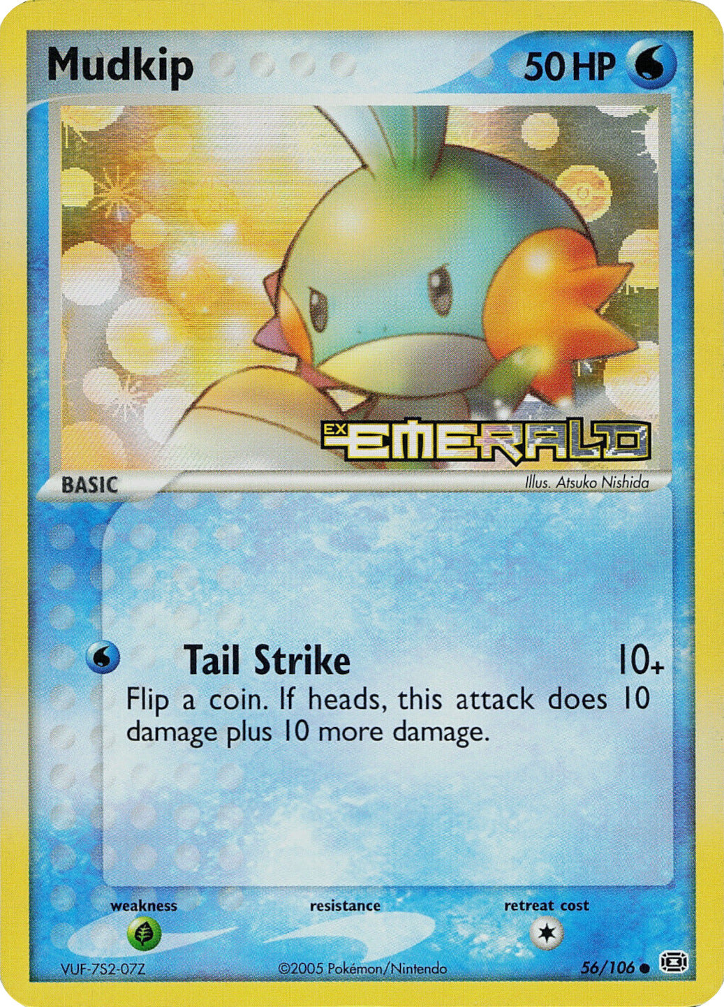 Mudkip (56/106) (Stamped) [EX: Emerald] | Good Games Morley
