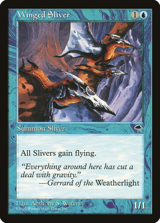 Winged Sliver [Tempest] | Good Games Morley