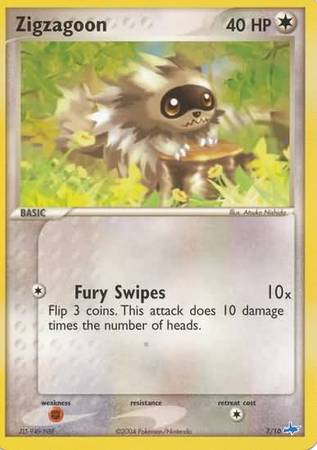 Zigzagoon (7/10) [EX: Trainer Kit - Latios] | Good Games Morley