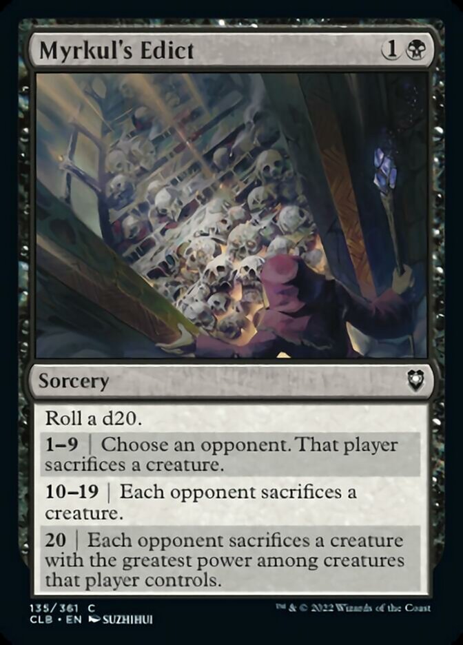 Myrkul's Edict [Commander Legends: Battle for Baldur's Gate] | Good Games Morley