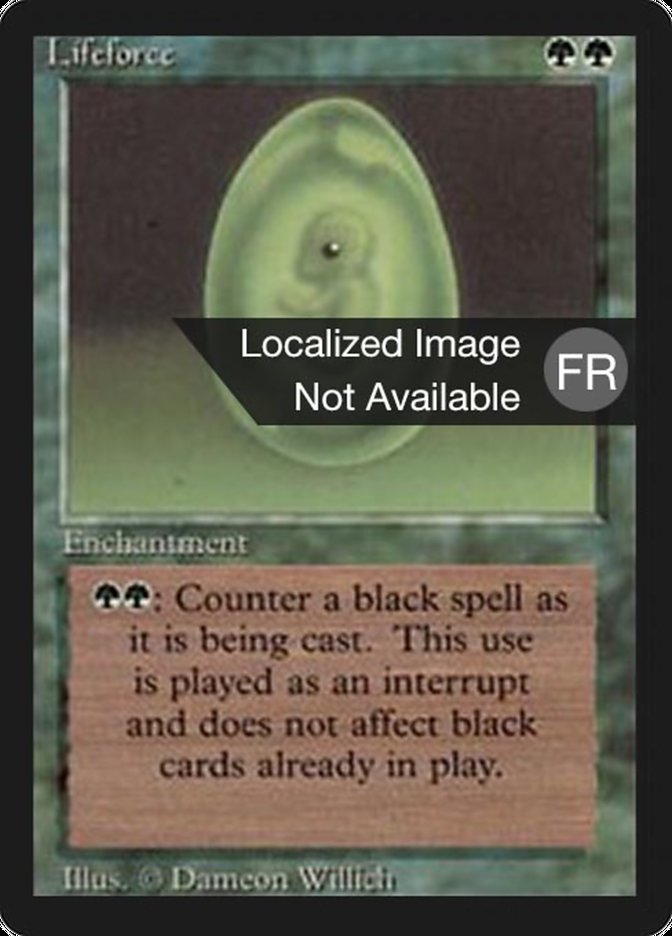 Lifeforce [Foreign Black Border] | Good Games Morley