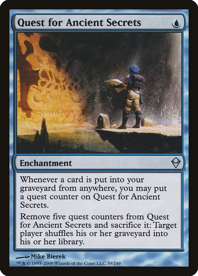 Quest for Ancient Secrets [Zendikar] | Good Games Morley