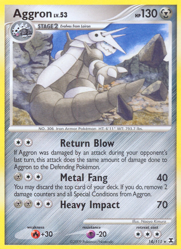 Aggron (14/111) [Platinum: Rising Rivals] | Good Games Morley