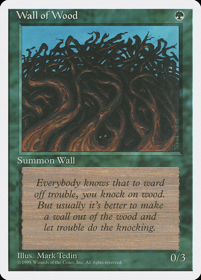Wall of Wood [Fourth Edition] | Good Games Morley