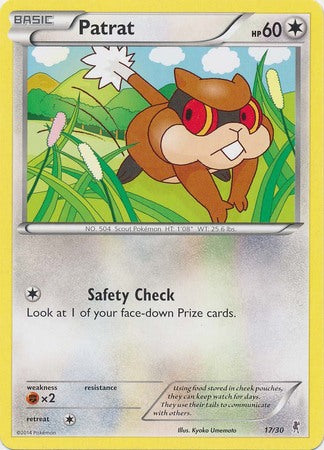 Patrat (17/30) [XY: Trainer Kit 1 - Bisharp] | Good Games Morley