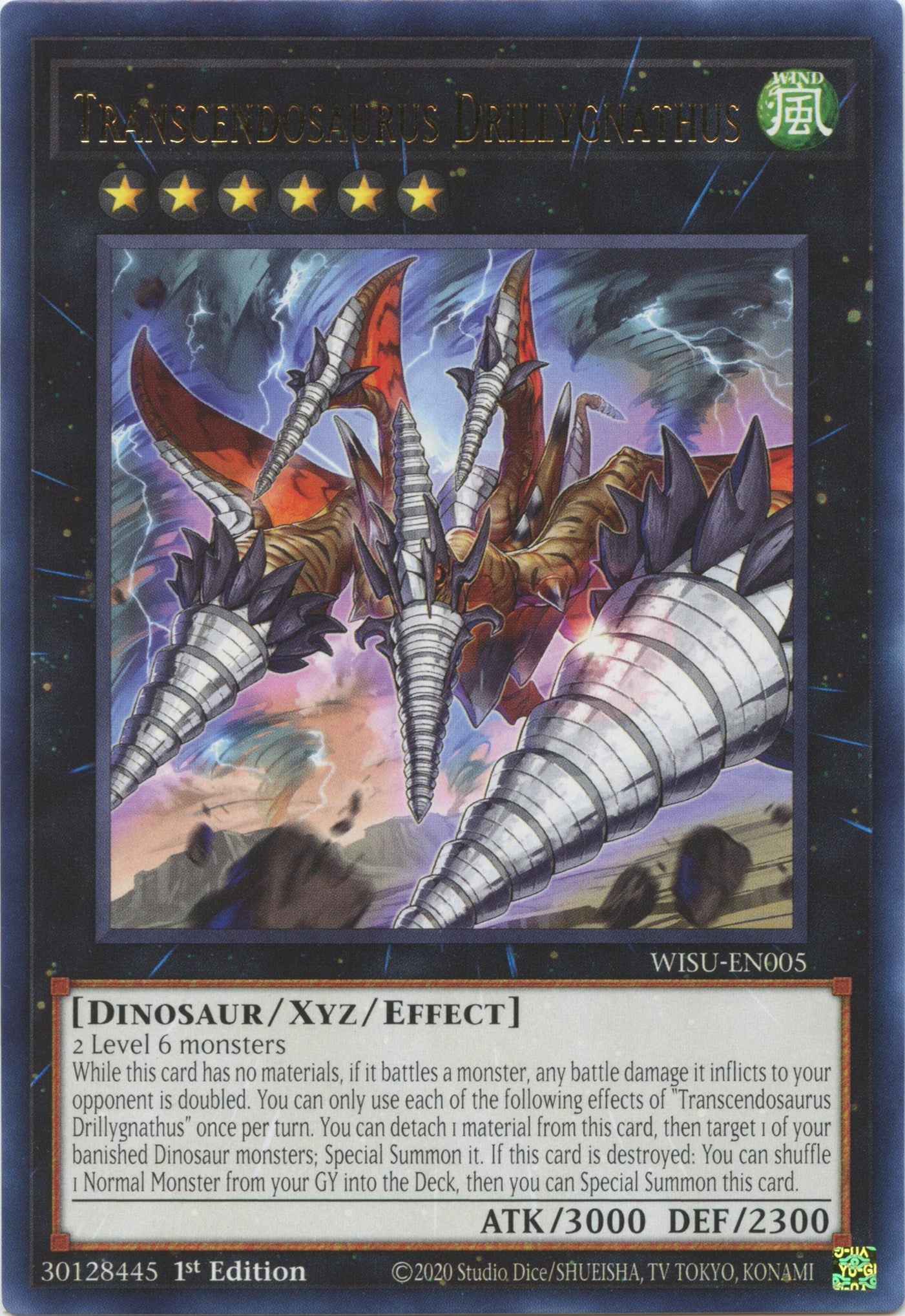 Transcendosaurus Drillygnathus [WISU-EN005] Rare | Good Games Morley