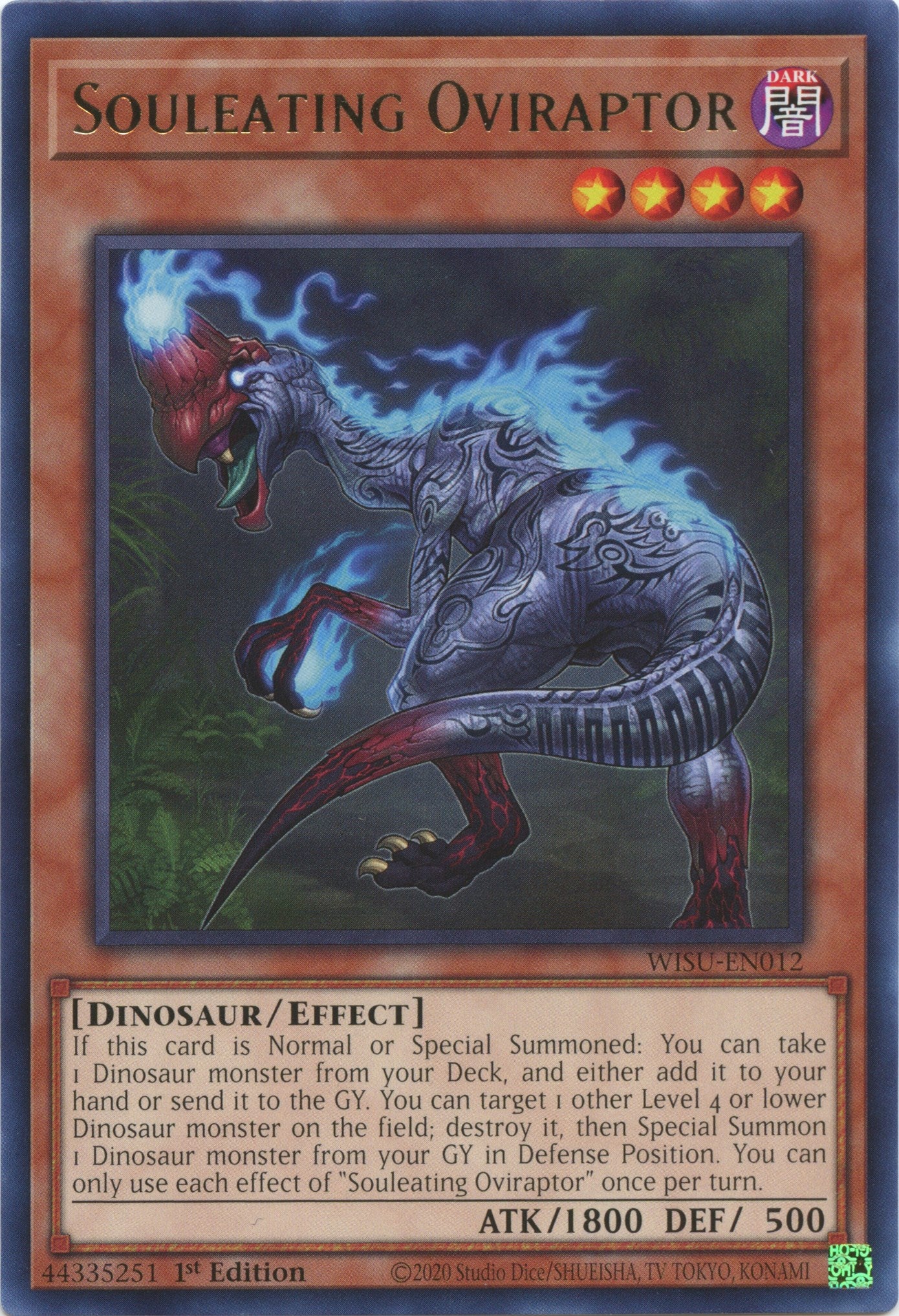 Souleating Oviraptor [WISU-EN012] Rare | Good Games Morley