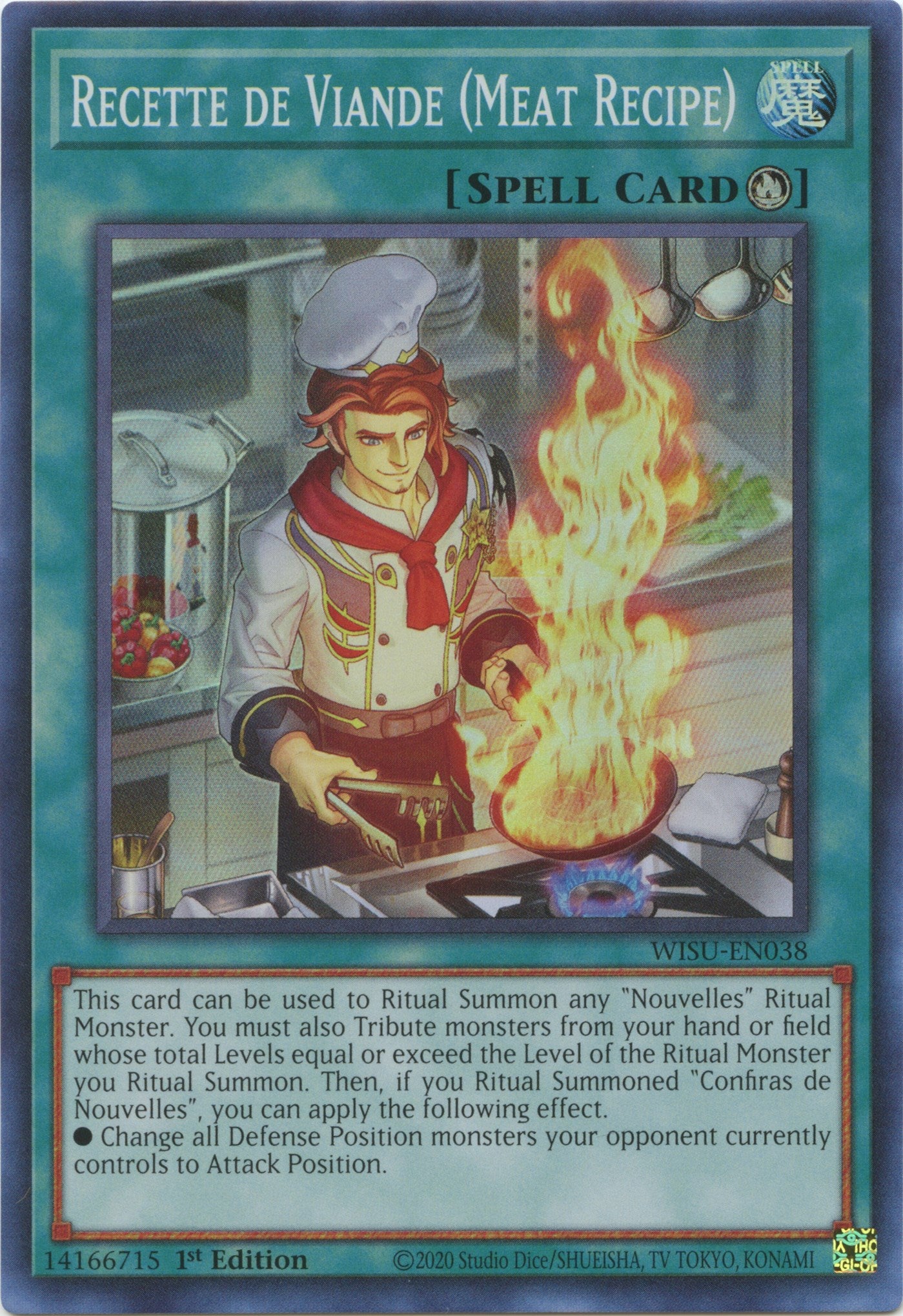 Recette de Viande (Meat Recipe) [WISU-EN038] Super Rare | Good Games Morley