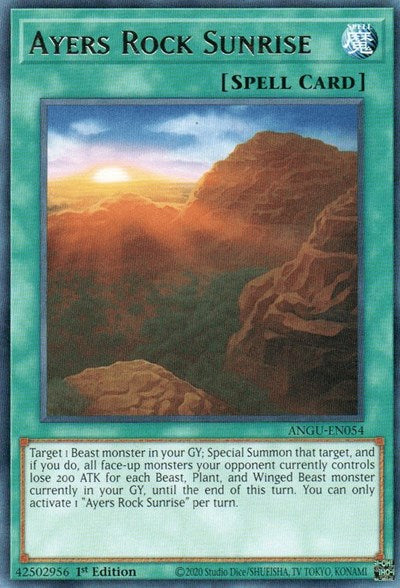 Ayers Rock Sunrise (Rare) [ANGU-EN054] Rare | Good Games Morley