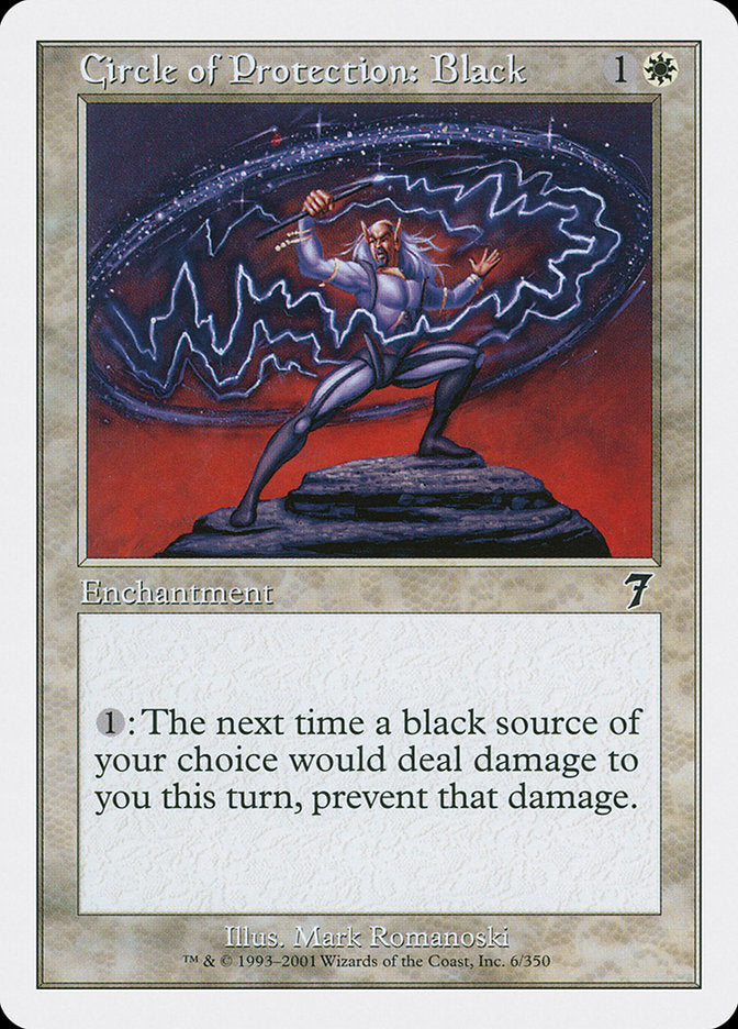 Circle of Protection: Black [Seventh Edition] | Good Games Morley