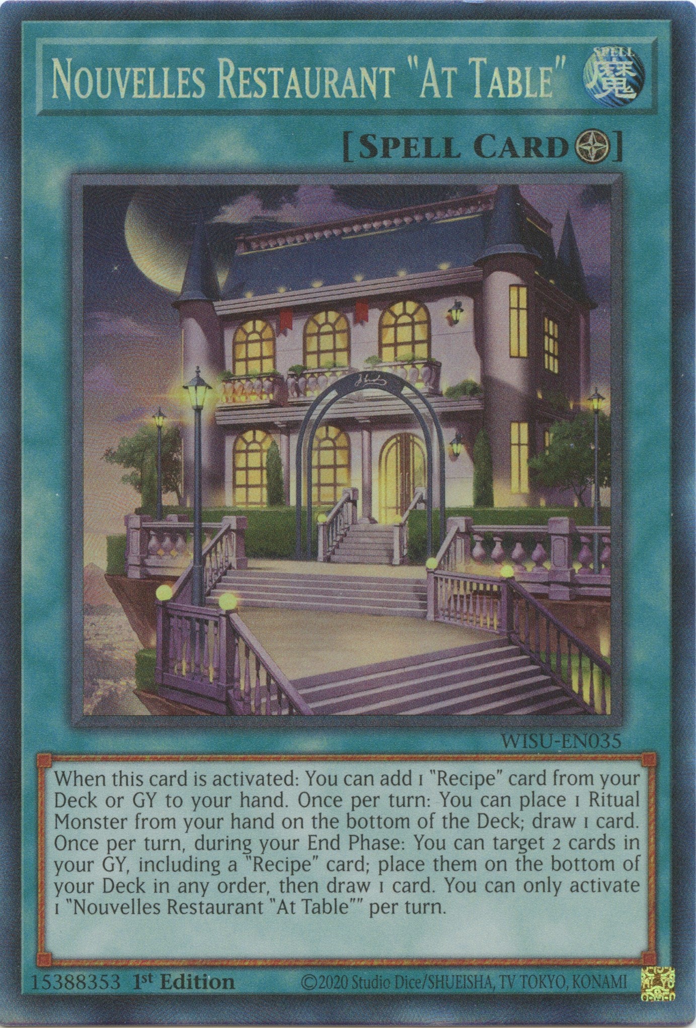 Nouvelles Restaurant "At Table" [WISU-EN035] Collector's Rare | Good Games Morley