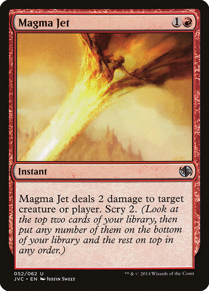 Magma Jet [Duel Decks Anthology] | Good Games Morley