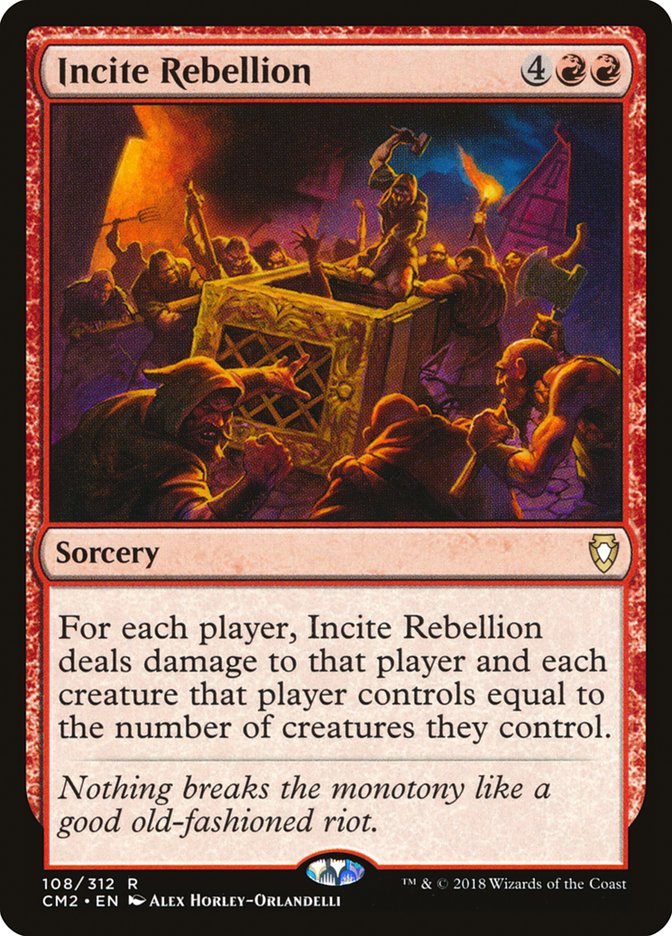 Incite Rebellion [Commander Anthology Volume II] | Good Games Morley