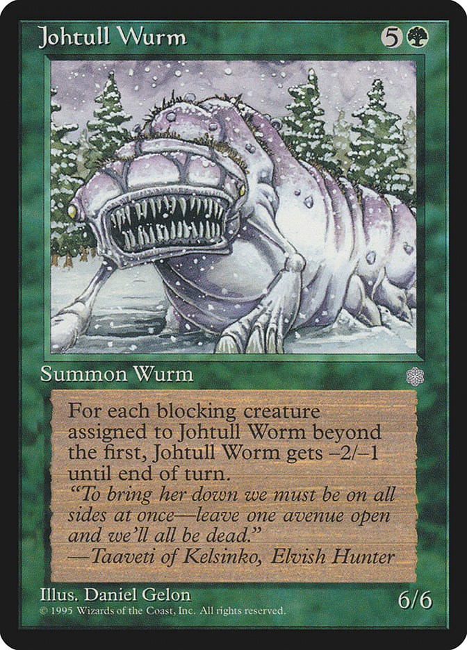 Johtull Wurm [Ice Age] | Good Games Morley