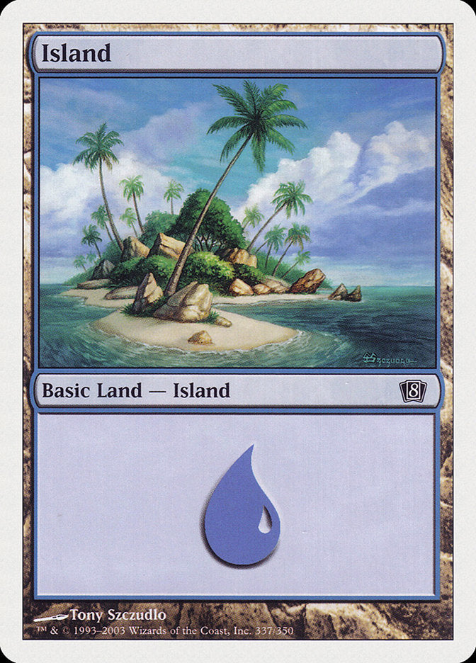 Island (337) [Eighth Edition] | Good Games Morley