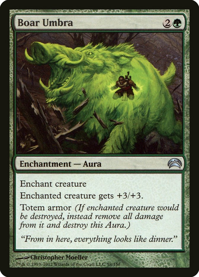 Boar Umbra [Planechase 2012] | Good Games Morley