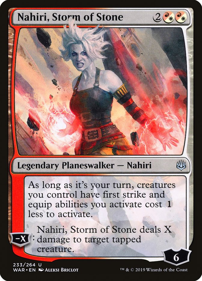 Nahiri, Storm of Stone [War of the Spark] | Good Games Morley