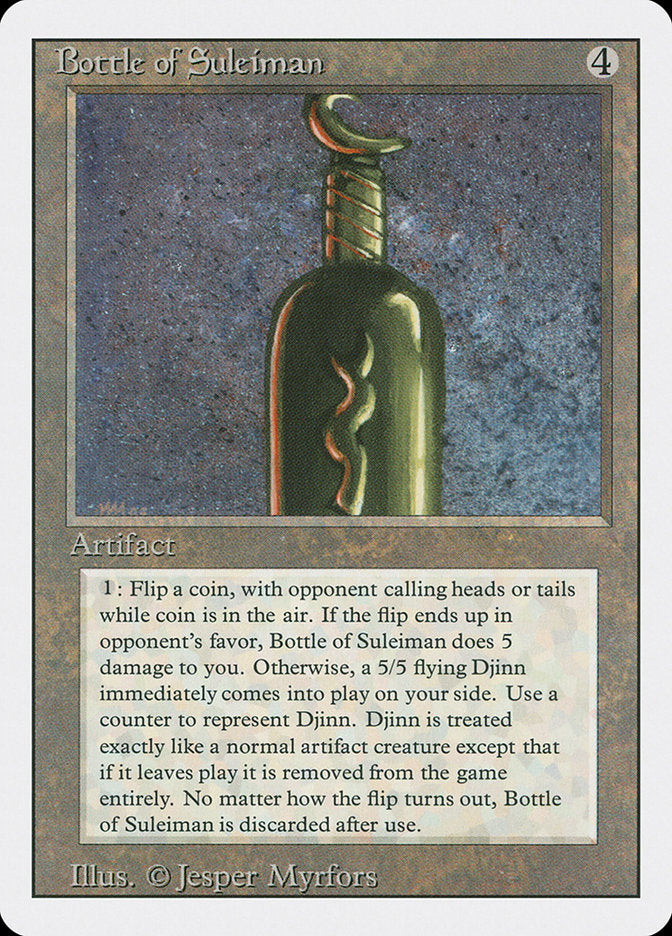 Bottle of Suleiman [Revised Edition] | Good Games Morley