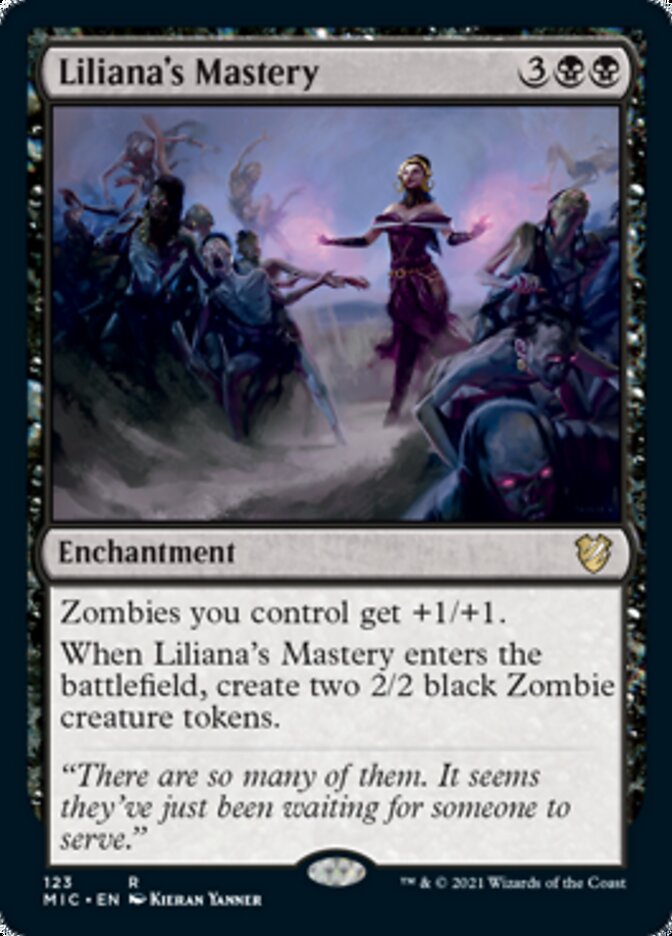 Liliana's Mastery [Innistrad: Midnight Hunt Commander] | Good Games Morley
