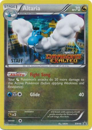 Altaria (BW48) (Staff Prerelease Promo) [Black & White: Black Star Promos] | Good Games Morley
