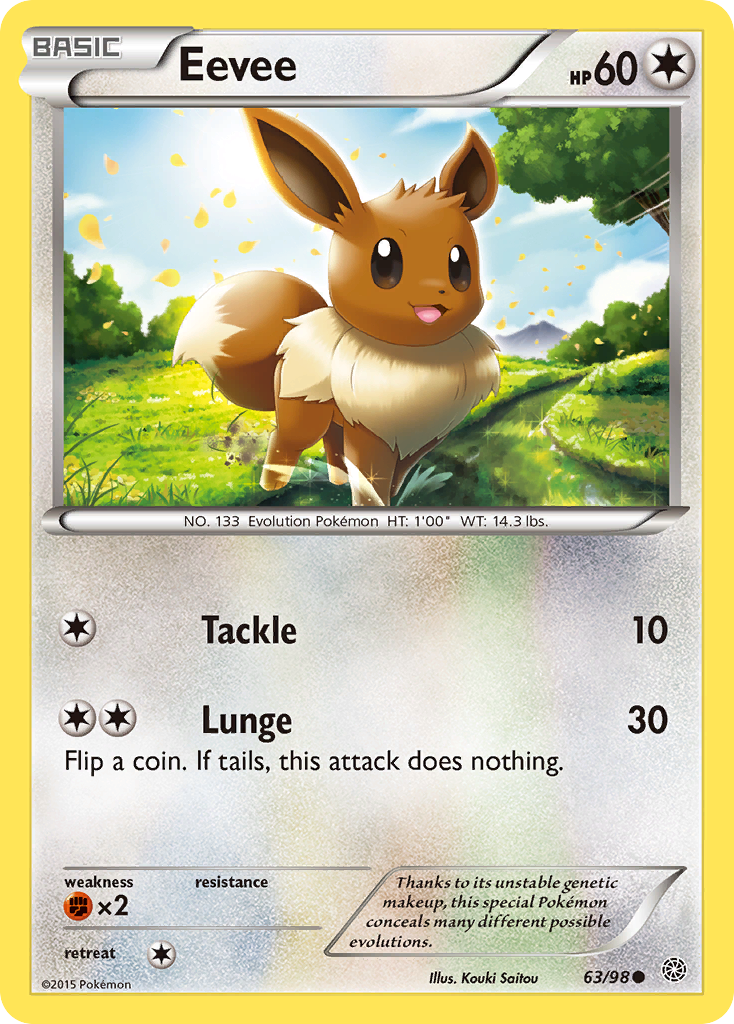 Eevee (63/98) [XY: Ancient Origins] | Good Games Morley