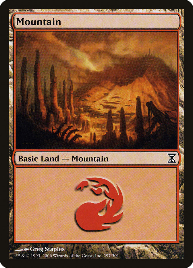 Mountain (297) [Time Spiral] | Good Games Morley