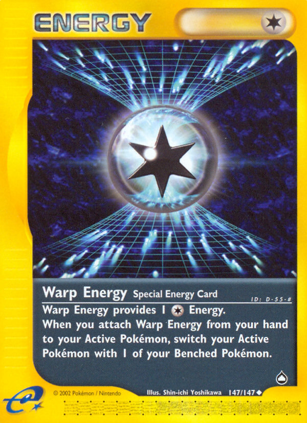 Warp Energy (147/147) [Aquapolis] | Good Games Morley