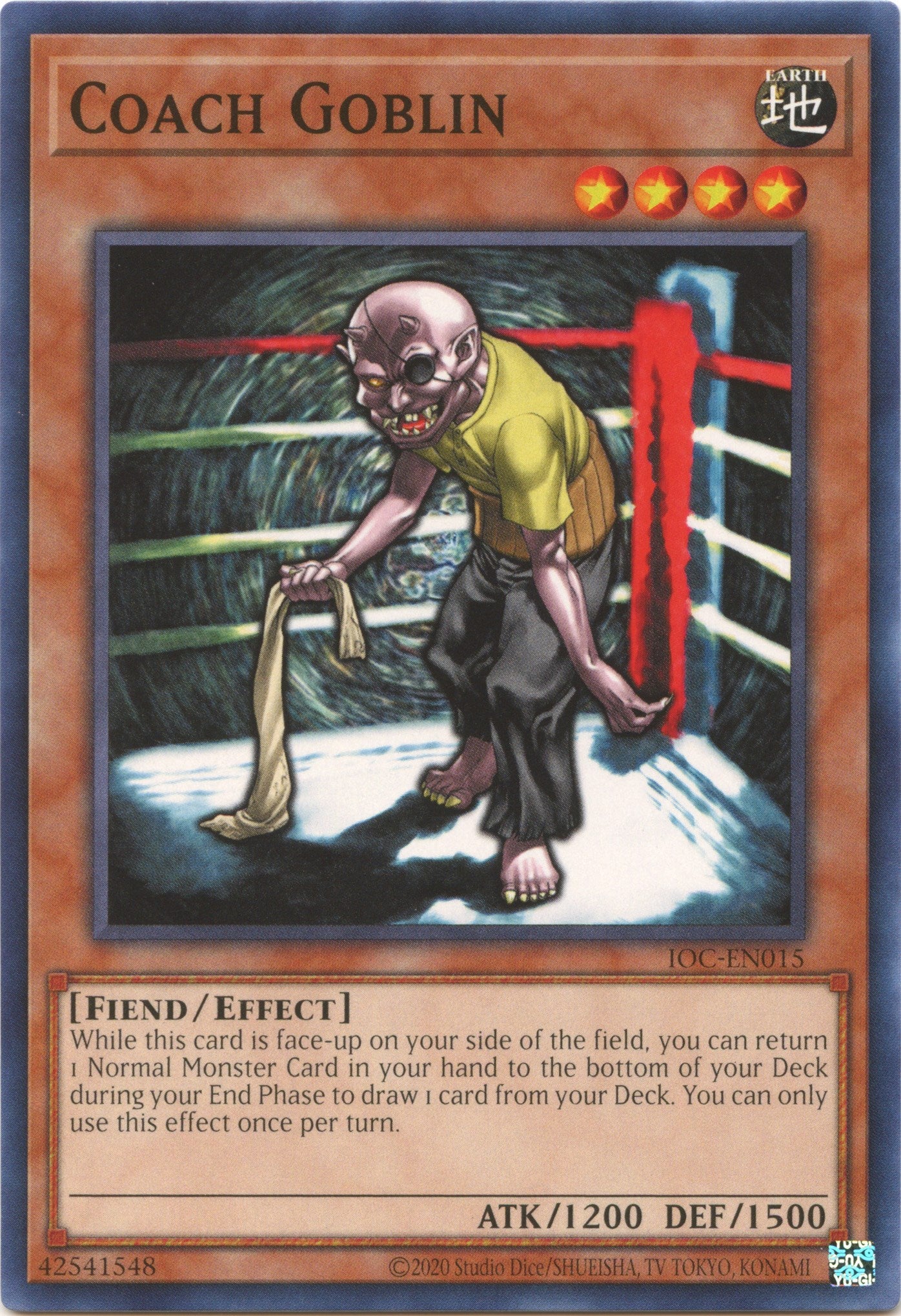 Coach Goblin (25th Anniversary) [IOC-EN015] Common | Good Games Morley