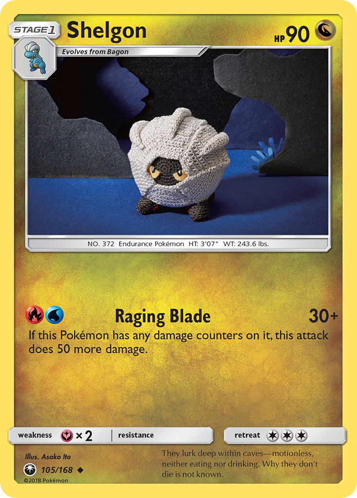 Shelgon (105/168) [Sun & Moon: Celestial Storm] | Good Games Morley