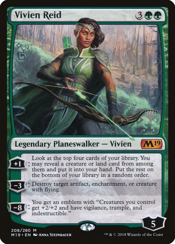 Vivien Reid (Promo Pack) [Core Set 2019 Promos] | Good Games Morley