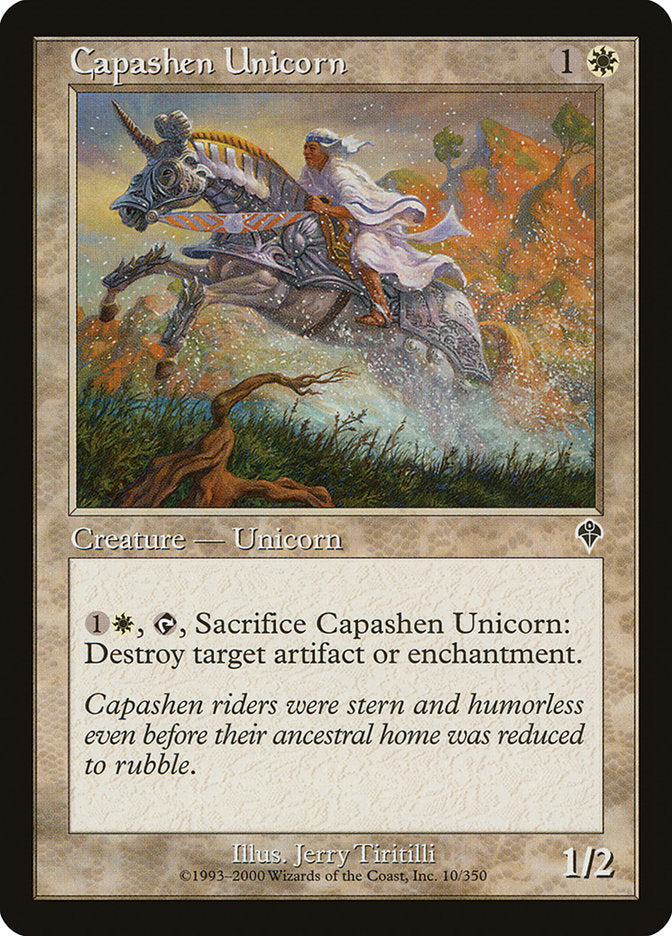 Capashen Unicorn [Invasion] | Good Games Morley
