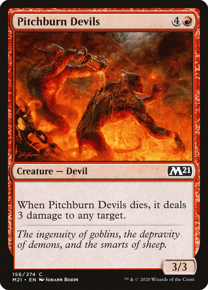Pitchburn Devils [Core Set 2021] | Good Games Morley