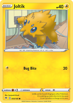 Joltik (055/185) [Sword & Shield: Vivid Voltage] | Good Games Morley