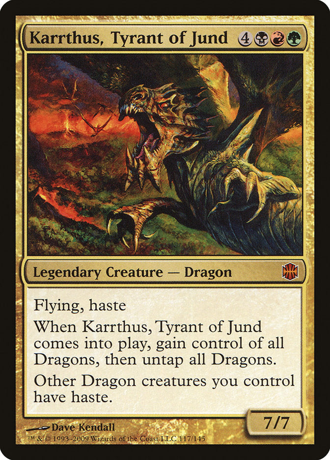 Karrthus, Tyrant of Jund [Alara Reborn] | Good Games Morley