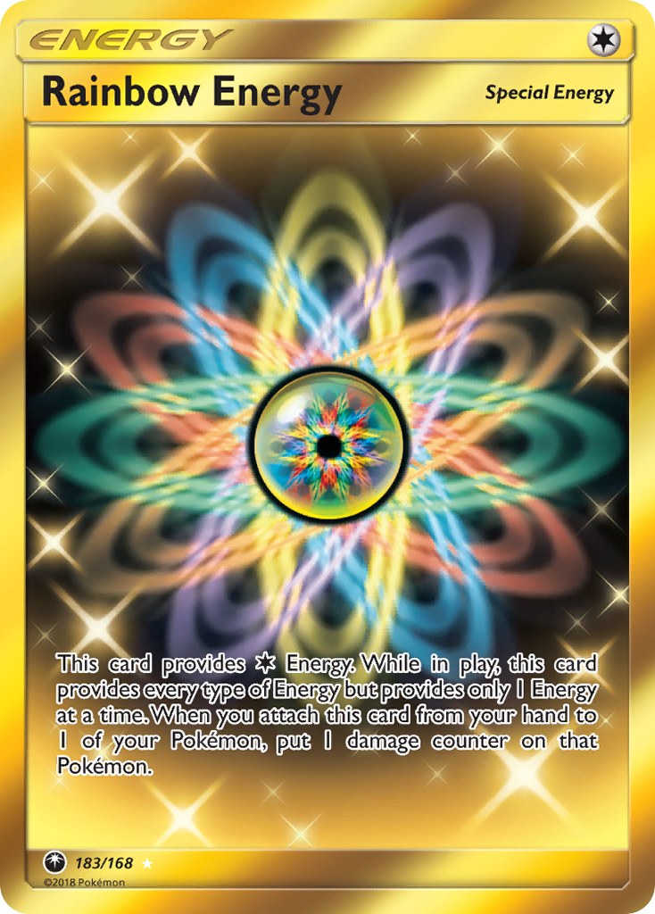 Rainbow Energy (183/168) [Sun & Moon: Celestial Storm] | Good Games Morley