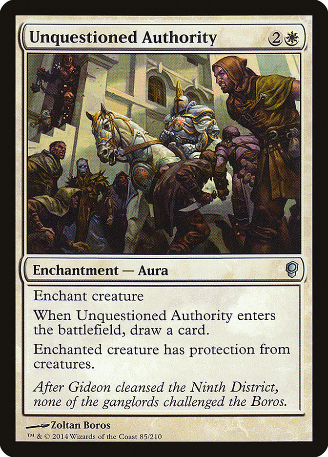 Unquestioned Authority [Conspiracy] | Good Games Morley