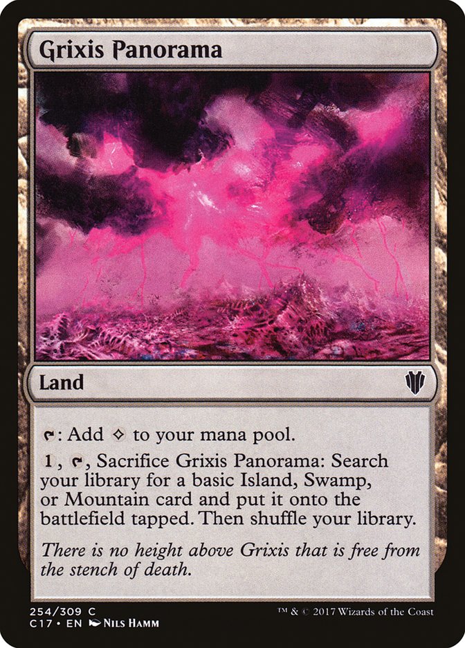 Grixis Panorama [Commander 2017] | Good Games Morley