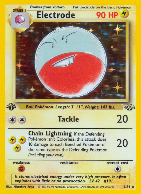 Electrode (2/64) [Jungle 1st Edition] | Good Games Morley