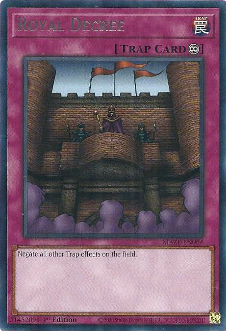 Royal Decree [MAZE-EN064] Rare | Good Games Morley