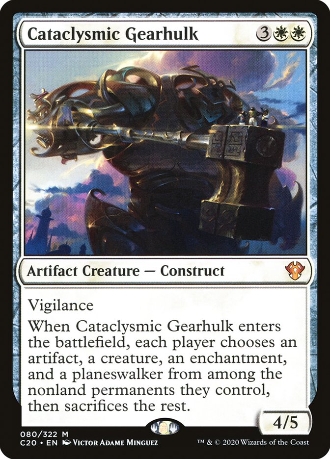 Cataclysmic Gearhulk [Commander 2020] | Good Games Morley